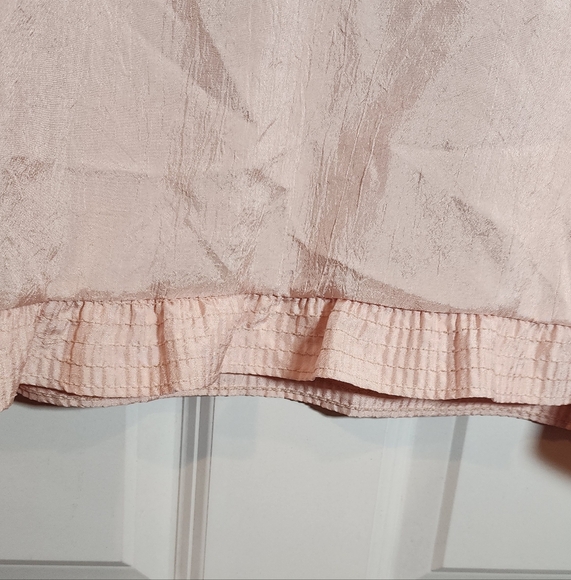 Coral Bay Vintage Pink Lightweight Quarter Button Jacket M 90s Style - Picture 5 of 6